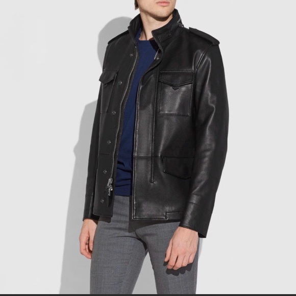 COACH M65 Field Leather Jacket